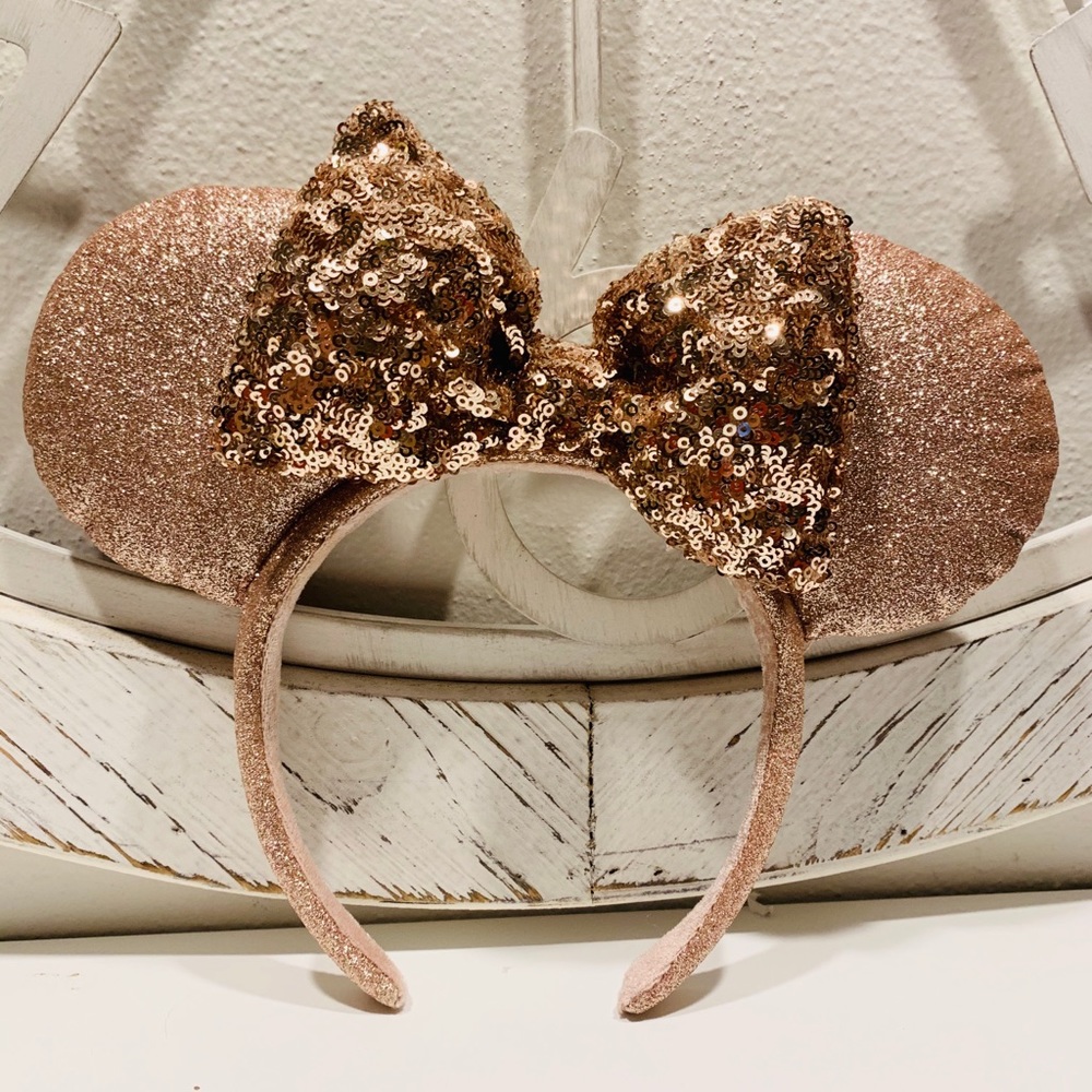 Rose Pink Adult Disney Minnie Ears